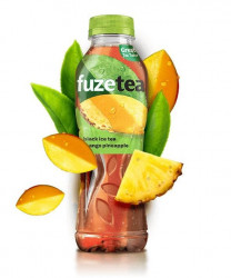 Ice Tea Black FUZETEA Ceai cu Aroma de Mango & Ananas 12x500ml