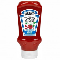 Ketchup cu 50% mai putin Zahar si Sare HEINZ 500ml
