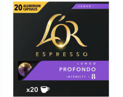 L'OR Capsule Espresso Lungo Profondo 20buc 104g - Compatibile Nespresso