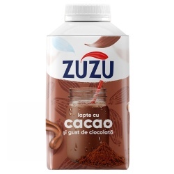 Lapte cu Cacao si Gust de Ciocolata ZUZU 450ml