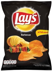 LAY'S Chips cu Barbeque 6x60g