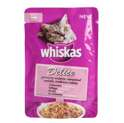 Mancare Umeda pentru Pisici WHISKAS Adult Somon 85g