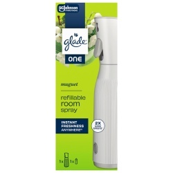 Odorizant de Cameră Spray Manual și Automat cu Rezerva GLADE ONE – Lacramioare
