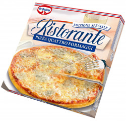 Pizza Congelata RISTORANTE DR.OETKER Quatro Formaggi 305g
