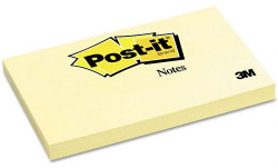 Post-It Galben 3M - 655 - 76x127mm 100File