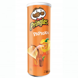 PRINGLES Chips Paprika cu Aroma de Ardei 165g