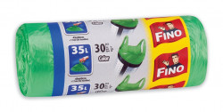 Saci Menajeri Verzi cu Manere FINO Color 35L 30buc