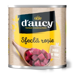 Salata de Sfecla Rosie Cuburi D'AUCY csv. 300g