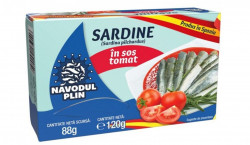 Sardine in Sos Tomat NAVODUL PLIN 120g