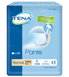 Scutece tip Chilot pentru Adulti TENA Large 10buc