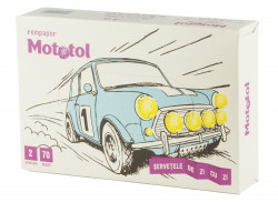 Servetele Batiste Pop-Up MOTOTOL Zi de Zi 2str. Cutie 70buc - Img 1
