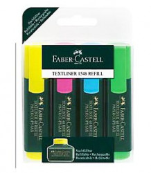 Text Marker 1548 FABER CASTELL 4buc