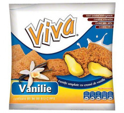 VIVA Pernite cu Crema de Vanilie 200g