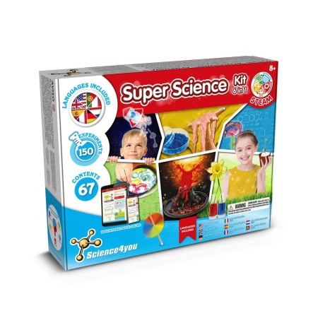 6 in 1 Super Science Kit I. Joc educațional pentru copii