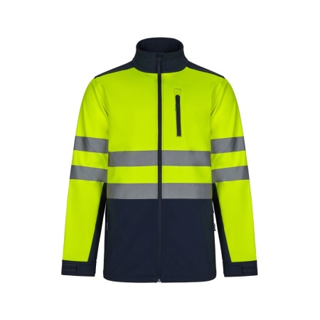 VL HESTIA LARGE. Jachetă soft shell în două culori (280g/m²), cu căptușeală din fleece și membrană TPU, din poliester (96%) și elastan (4%)