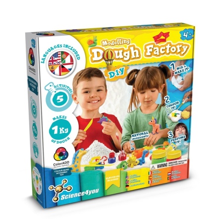 Modeling Dough Factory Kit I. Joc educațional pentru copii