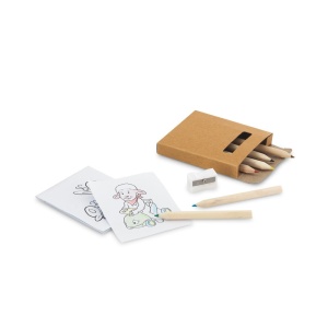 ANIM. Set de colorat - materiale promoționale personalizate pentru branding și cadouri corporate