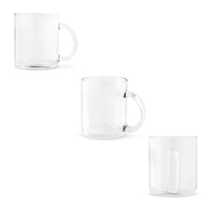Cană Personalizată CARMO - Sticlă 350 mL pentru Sublimare – fotografie produs 2