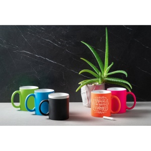 Cană Personalizată LYNCH - Ceramică 350 mL cu Finisaj Neon Mat și Efect de Ardezie – fotografie produs 7