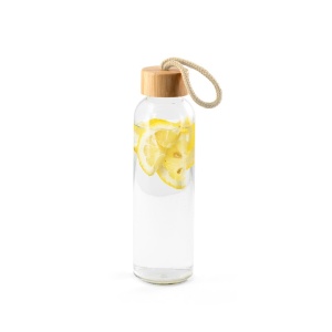 CROSBY. Sticlă din sticlă cu capac din bambus, 520 ml – fotografie produs 2