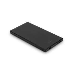 DENNING. Power bank subțire din oțel inoxidabil de 5'000 mAh – fotografie produs 3