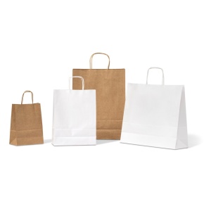 LEIA. Punga de hârtie kraft - materiale promoționale personalizate pentru branding și cadouri corporate
