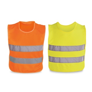 MIKE. Vestă reflectorizantă copii - materiale promoționale personalizate pentru branding și cadouri corporate
