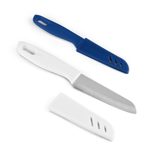 MIKUS. Cuțit din oțel inoxidabil și PP - materiale promoționale personalizate pentru branding și cadouri corporate