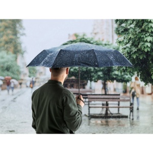 Umbrelă Personalizată Cimone - Pliabilă din rPET, Rezistentă la Vânt - materiale promoționale personalizate pentru branding și cadouri corporate