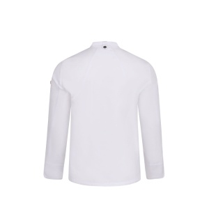 VL AGNI. Haină de bucătărie unisex (190 g/m²) din bumbac (35%) și poliester reciclat (65%) - Img 6