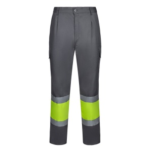 VL ARTEMIS. Pantaloni în două tonuri, din twill (190g/m²), bumbac (20%) și poliester (80%) – fotografie produs 3