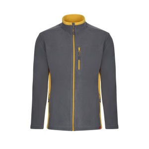 VL GERAS. Jachetă fleece bicoloră (220g/m²) din poliester (100%) – fotografie produs 13