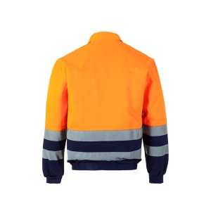 VL NEPTUNE. Jachetă twill bicolor (210g/m²) din poliester (80%) și bumbac (20%) - Img 6