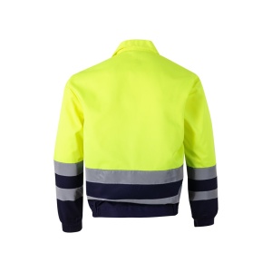 VL NEPTUNE LARGE. Jachetă din twill bicolor (210g/m²) din poliester (80%) și bumbac (20%) - Img 5