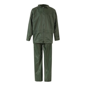 VL SEDNA. Costum de ploaie (225g/m²), din două piese, din poliester (100%) cu înveliș din PVC