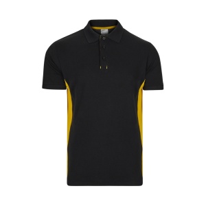 VL SUPAY. Tricou polo piqué bicolor (180g/m²), cu mânecă scurtă, din bumbac (60%) și poliester (40%)