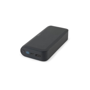 BECKER 20. Power bank de 20'000 mAh din ABS reciclat (100% rABS) cu încărcător wireless super rapid de 15W - Img 2