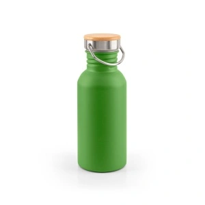 EWING. Sticlă din oțel inoxidabil cu pereți simpli (90% reciclată) – fotografie produs 4