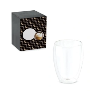 MACHIATO CUP. Pahar din sticlă borosilicată 350 mL