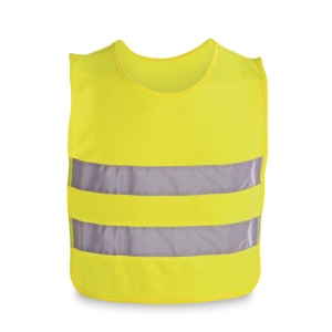 MIKE. Vestă reflectorizantă copii - materiale promoționale personalizate pentru branding și cadouri corporate