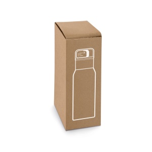 NICKLAUS. Sticlă din oțel inoxidabil (91% reciclată) cu perete dublu izolat în vid 590 ml – fotografie produs 4