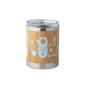 Pahar din Bambus LYCKA 350 mL - materiale promoționale personalizate pentru branding și cadouri corporate