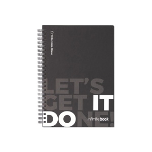 STARTER KIT INFINITEBOOK. Kit „Infinitebook” cu copertă tare, 1 kit de curățare, 1 marker și 1 suport pentru pix - Img 3