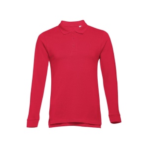 THC BERN 3XL. Polo mânecă lungă bărbați - materiale promoționale personalizate pentru branding și cadouri corporate