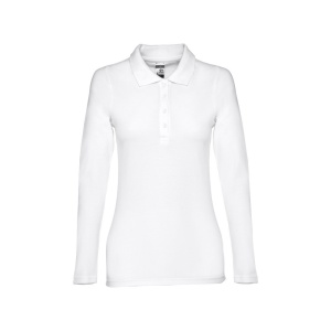 THC BERN WOMEN WH. Polo mânecă lungă pentru dame