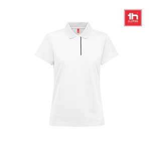 THC DYNAMIC WOMEN WH. Polo tehnic feminin - materiale promoționale personalizate pentru branding și cadouri corporate