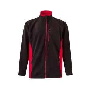 VL GERAS. Jachetă fleece bicoloră (220g/m²) din poliester (100%) – fotografie produs 6