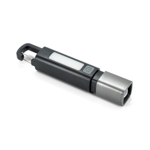 WIGGINS. Lanternă din ABS, cu o lumină LED de 2 W (53 lumeni) în față și o lumină COB (53 lumeni) în partea de sus