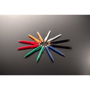 ZARA. Pix din ABS reciclat (100% rABS) cu butonul din bambus - Img 8