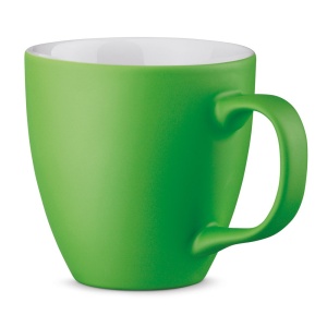 Cană Personalizată PANTHONY MAT - Porțelan 450 mL cu Finisaj Hydroglaze Mat - materiale promoționale personalizate pentru branding și cadouri corporate